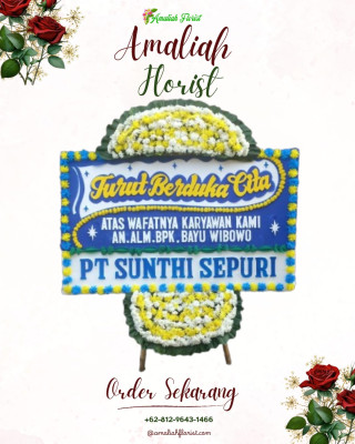 Papan Bunga Duka di Jangkang