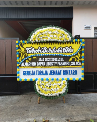 Papan Bunga Duka di Jangkang