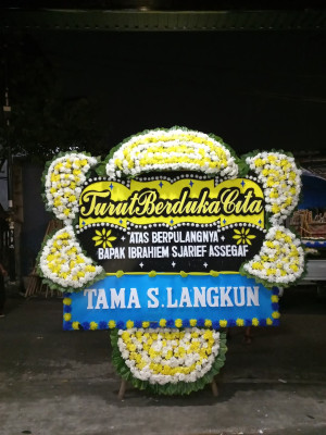 Papan Bunga Duka di Jangkang